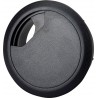 Passe-cable pour plateau de table noir, 72x60x21 mm (Par 10)