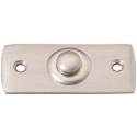 Bouton de sonnette 1x Heidemann 70409 nickelé 24 V/1 A