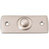 Bouton de sonnette 1x Heidemann 70409 nickelé 24 V/1 A