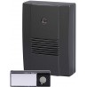Sonnette sans fil 150 m,anthracite ,Warnlampe