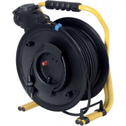As - Schwabe 12246 Enrouleur de cable pour couvreur professionnel H07RN-F 3G1,5 - 50m