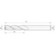 Fraises en bout extra-longues WN VHM FIRE queue HA 3mm GÜHRING
