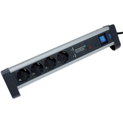 Multiprise 6 prises LUX avec câble de 1,5 m