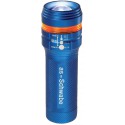 Lampe torche LichtFabrik LED XT 1 avec fonction zoom Bleu - As-Schwabe 42804