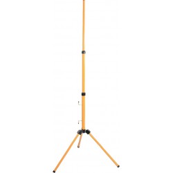 Trépied pour projecteur LED, halogène, réglable jusqu'à 1,80 m, jaune, 46650 - as – Schwabe