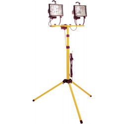 Ampoule halogène strahler 2x400 W IP 44, avec Stativ