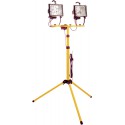 Ampoule halogène strahler 2x400 W IP 44, avec Stativ