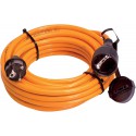 Rallonge électrique 25m H07BQ-F 3G2,5 orange