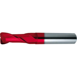 Fraise en bout longue DIN6527VHM FIRE queue HA Z2 20/1mm GÜHRING