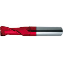 Fraise en bout longue DIN6527VHM FIRE queue HA Z2 20/1mm GÜHRING