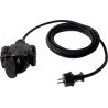 Rallonge multiprise avec 3 prises et câble H07RN-F 3G1,5 de 10 m - as-Schwabe 60456