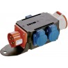 Unité de distribution d'alimentation MIXO CEE 400 V