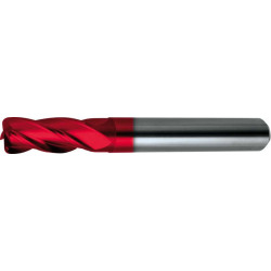 Fraise en bout longue DIN6527VHM FIRE queue HA Z4 16/2mm GÜHRING