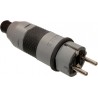 Prolongateur SCHUKO gris noir