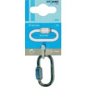 Mousqueton a vis inoxydable 4mm - 1 unité (Par 10)