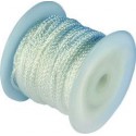 Corde en polypropylène, tressés 2,5 mm 50m PP-blanc bobine (Par 25)