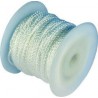 Corde en polypropylène, tressés 2,5 mm 50m PP-blanc bobine (Par 25)