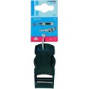 Boucle sangle 25mm noir (Par 10)