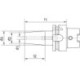 Mandrin de frettage DIN69863A 3.0x60mm HAIMER