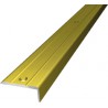 Angle d'aluminium 25x10mm 100cm gold