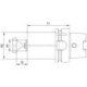 Mandrin porte-fraise DIN69893A KKB HSK-A63 40x60mm HAIMER