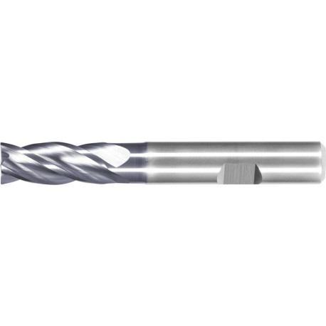 Fraise Basic Mill VHM AlTiN type UNI Z4 tige HA 10mm Haimer