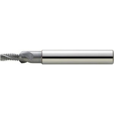 Fraise à fileter GFS en carbure monobloc, arrosage central, 1,5 x d, sans revêtement, Filetage : M16, Pas 2,00 mm, Lames de l1 27,0 mm