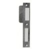 Plaque porte fermeture 170x24x2 argent