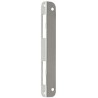 Plaque d'angle porte serrure 170mmDIN R+L 20mm rd.Nickel-si