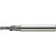 Fraise à fileter GFS en carbure monobloc, arrosage central, 2 x d, fini brillant, Filetage : M10, Pas 1,50 mm, Lames de l1 21,7 mm