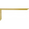 Equerre de charpentier 800mm avec trous Hedu