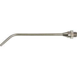 Buse de rallonge pour pistolet de soufflage laiton coudé M12x1.25 250mm RIEGLER