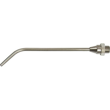 Buse de rallonge pour pistolet de soufflage laiton coudé M12x1.25 250mm RIEGLER