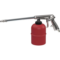 Pistolet de pulvérisation Buse droite. 1l. Synthétique rouge. 2-8bars. Prise NW7.2 RIEGLER.