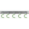 Barre à outils en aluminium 5 crochets FW