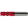 Fraise Ratio longue DIN6527 VHM FIRE INOX Z4 queue HA 8mm GÜHRING