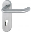 Poignée porte FS-WE -Grt-Schild F69 FS-E58/353KH/138,9,PZ,72
