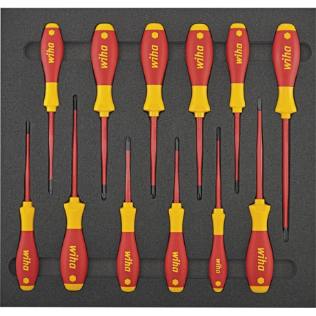 Module d'outils 2/3 tournevis VDE slim Wiha