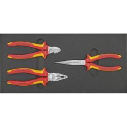 Module d'outillage 1/3 pinces VDE Knipex