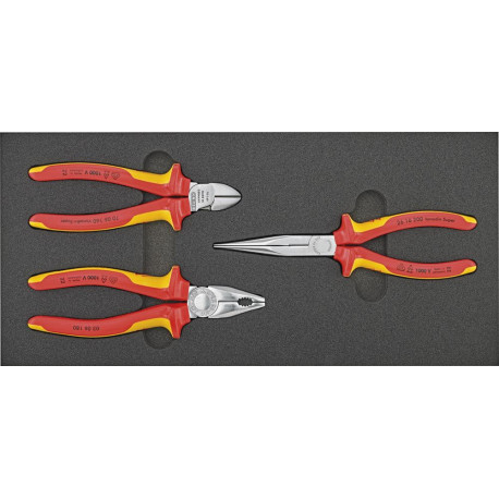 Module d'outillage 1/3 pinces VDE Knipex