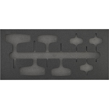 Module d'outils 2/3 vide Poignée en T hexagonal PB Swiss Tools