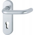 Poignée porte FS-WE -Grt-Schild F1 FS-58/353KH/138,9,72,PZ