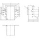Sabot de poutre extérieur 60x100x75x2mm (Par 10)