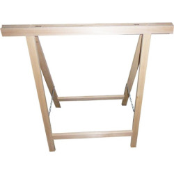 Chevalet pliable en bois 75x75cm. pliable. Universel