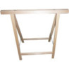 Chevalet pliable en bois 75x75cm. pliable. Universel