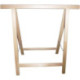 Chevalet pliable en bois 75x75cm. pliable. Universel