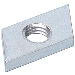 Plaque filetée type 28/15 acier inoxydable A4 M10 (Par 100)