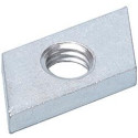 Plaque filetée type 28/15 acier inoxydable A4 M10 (Par 100)