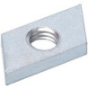Plaque filetée type 28/15 acier inoxydable A4 M10 (Par 100)