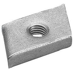 Plaque filetée TYPE 38/17 acier inoxydable A4 M10 (Par 100)